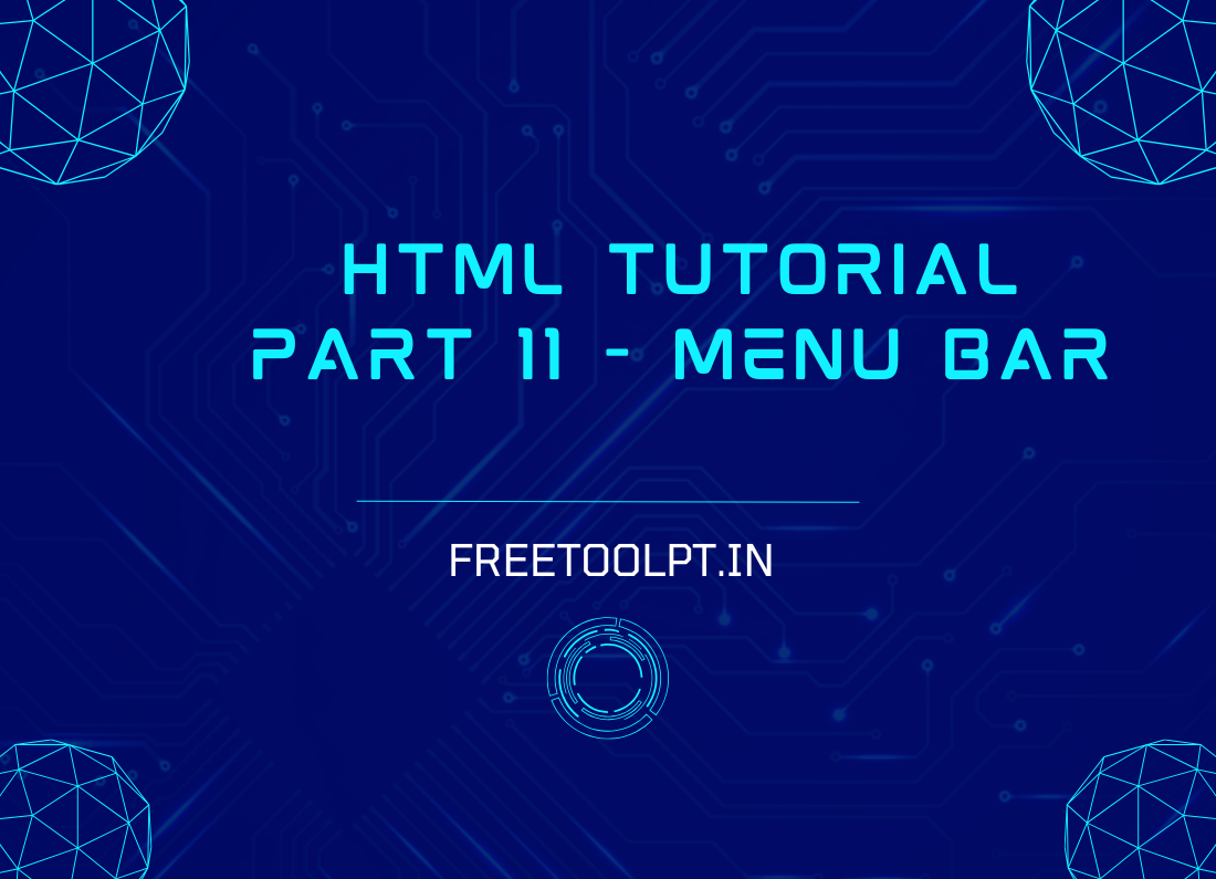 html-tutorials-part-11-menu-bar