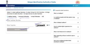 aadhaar card