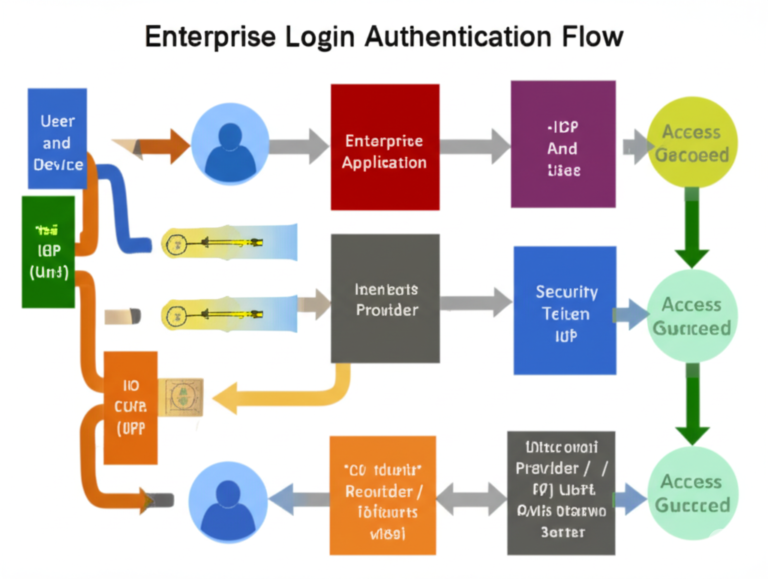 Enterprise Login Authentication Flow